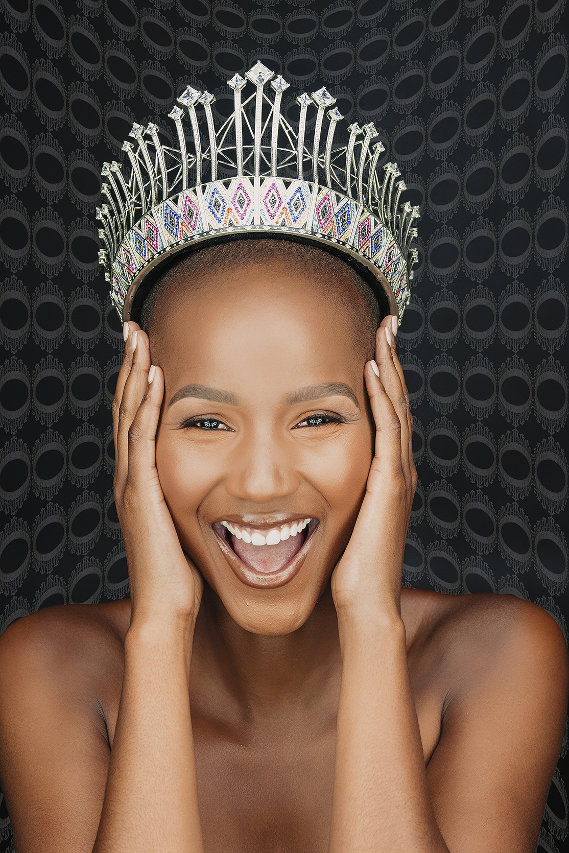 Miss South Africa 2020 Shudufhadzo Musida shot by Kevin Mark Pass Photography for Cahi Dental